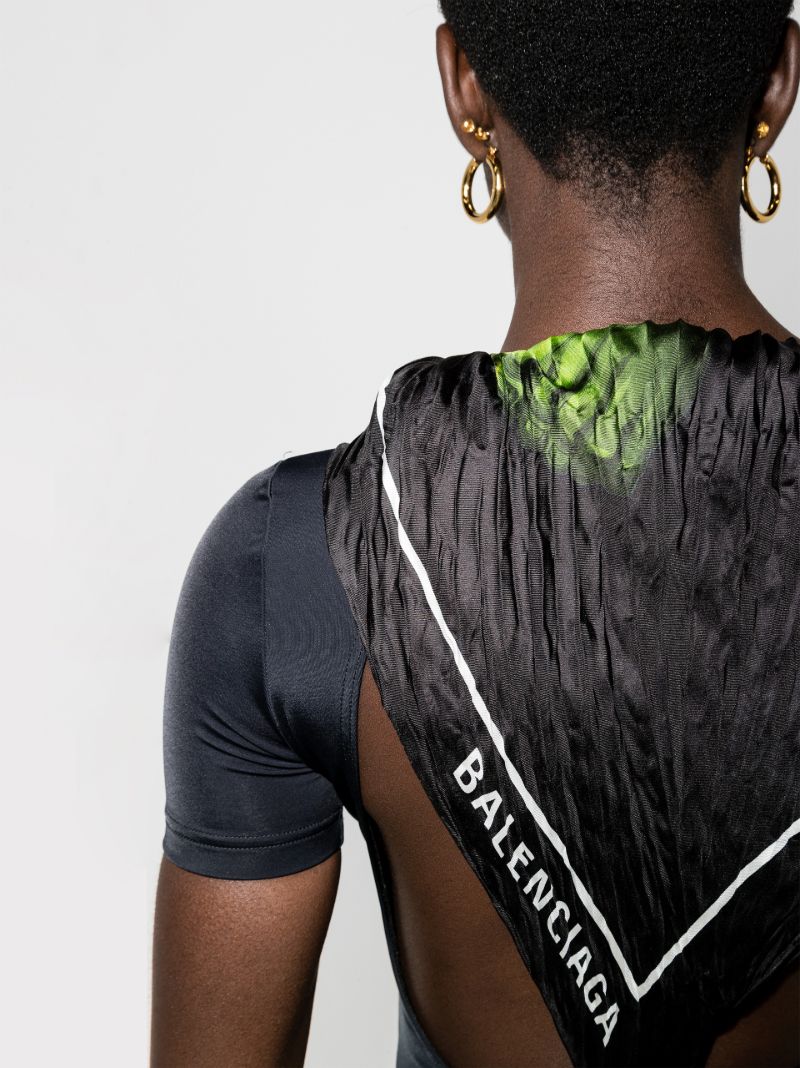 Black Hulk Silk Scarf