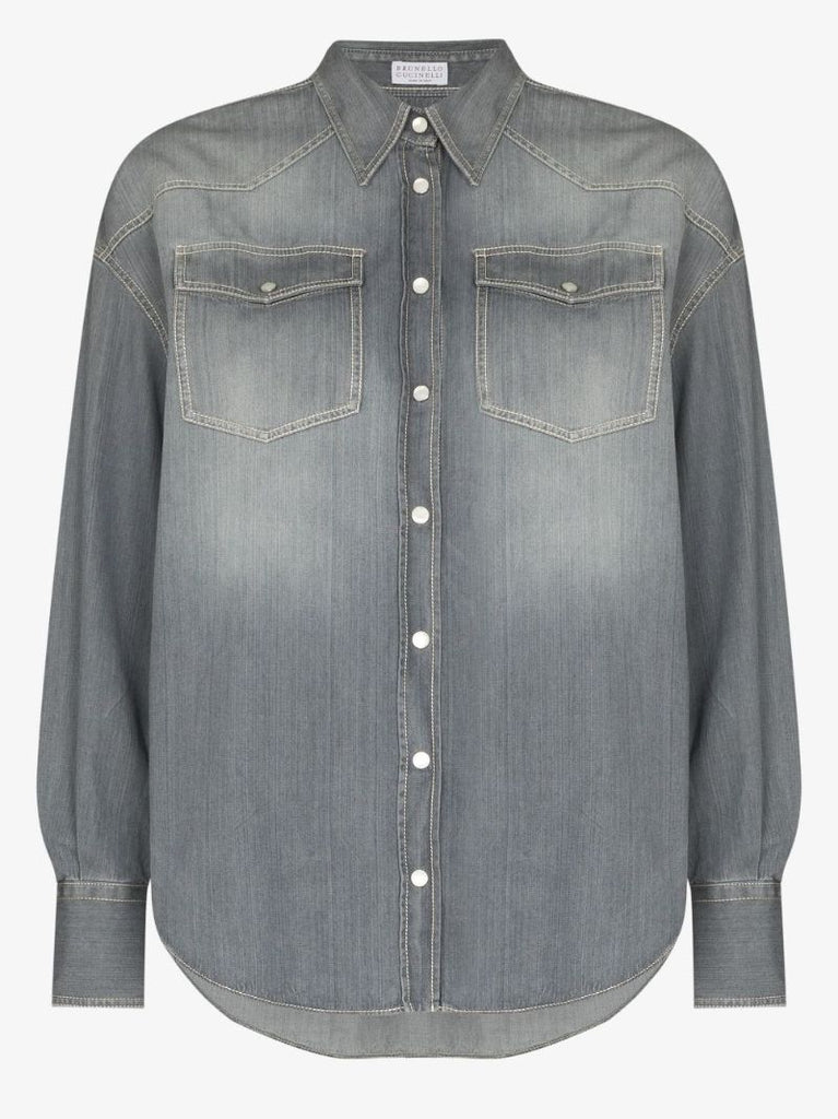 Long Sleeve Denim Shirt