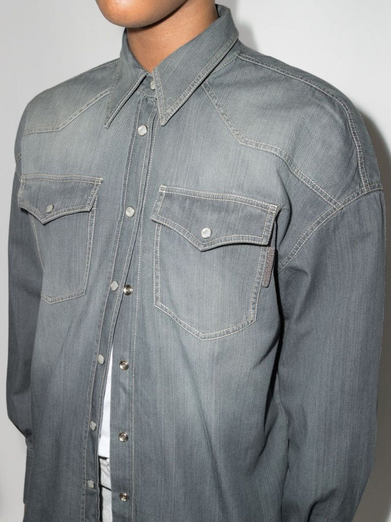 Long Sleeve Denim Shirt