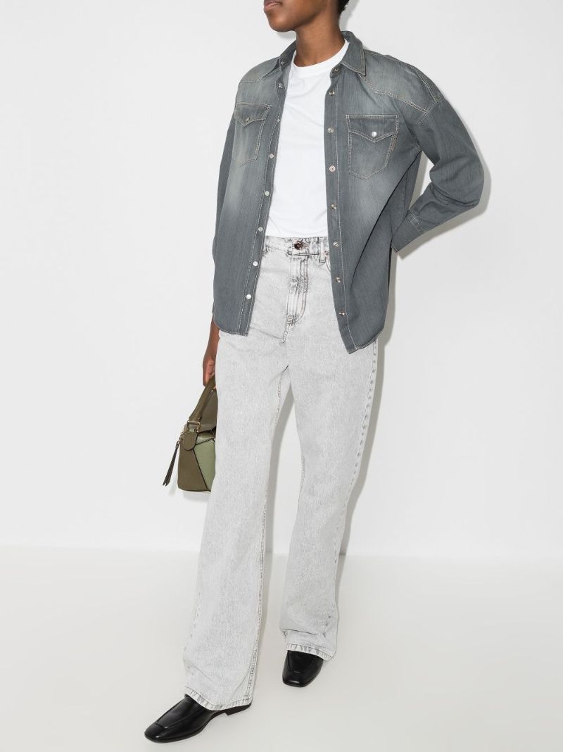 Long Sleeve Denim Shirt