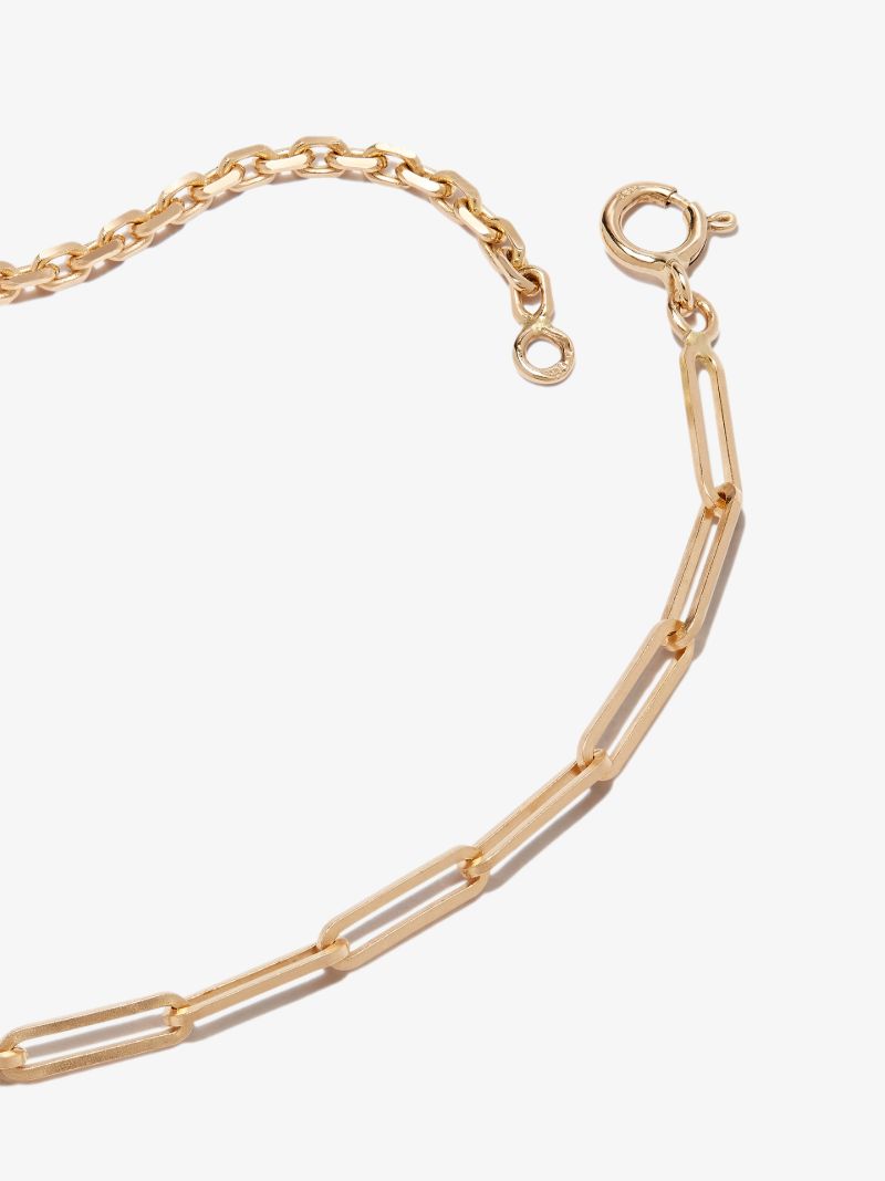 18k Yellow Gold Swiss Topaz Pendant Necklace