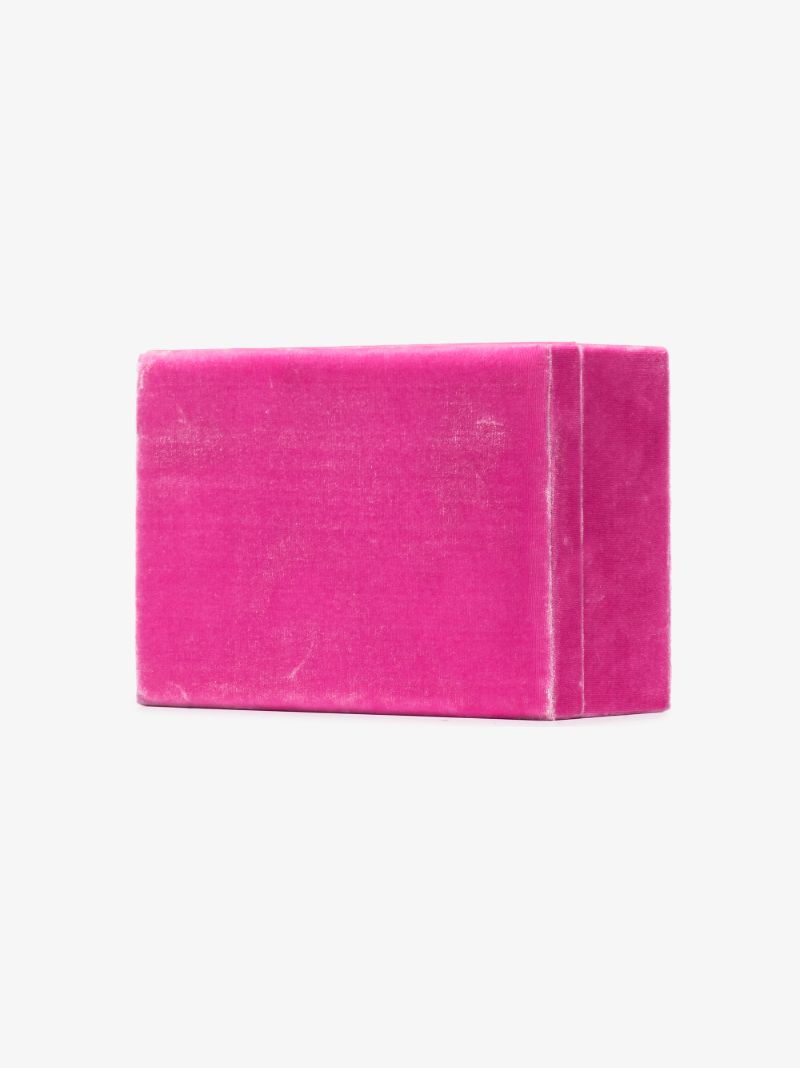 Pink Velvet Jewellery Box