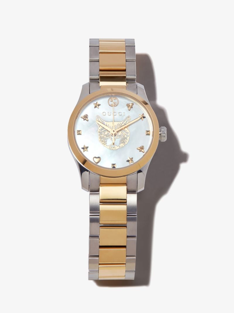 Stainless Steel G-timeless Feline Watch
