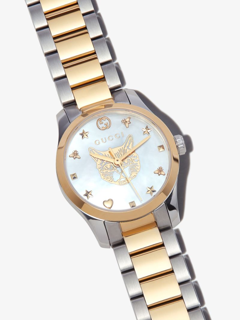 Stainless Steel G-timeless Feline Watch