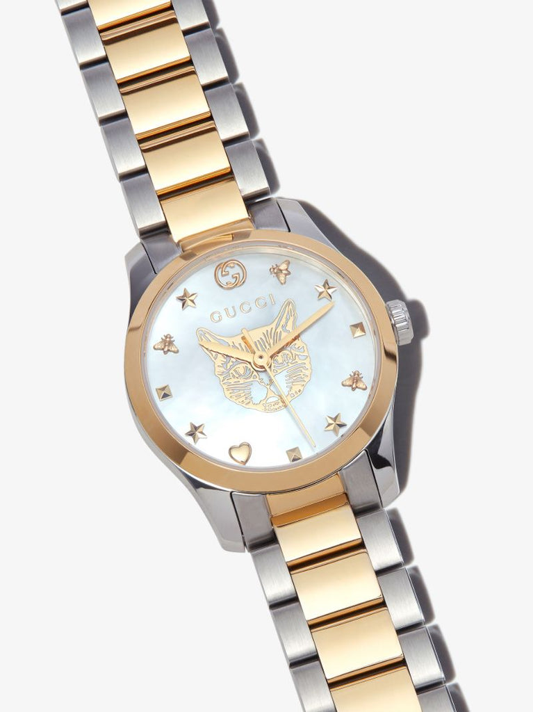 Stainless Steel G-timeless Feline Watch
