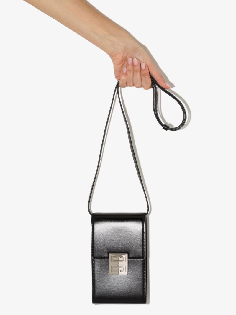 Black 4g Leather Mini Bag