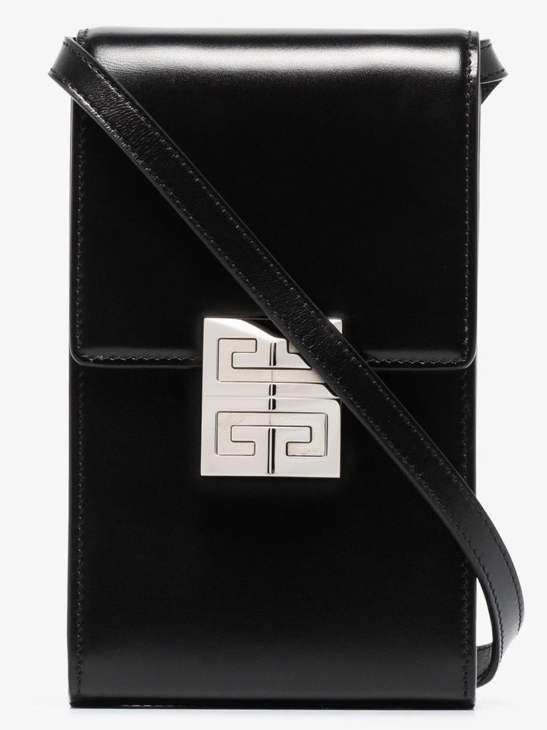 Black 4g Leather Mini Bag