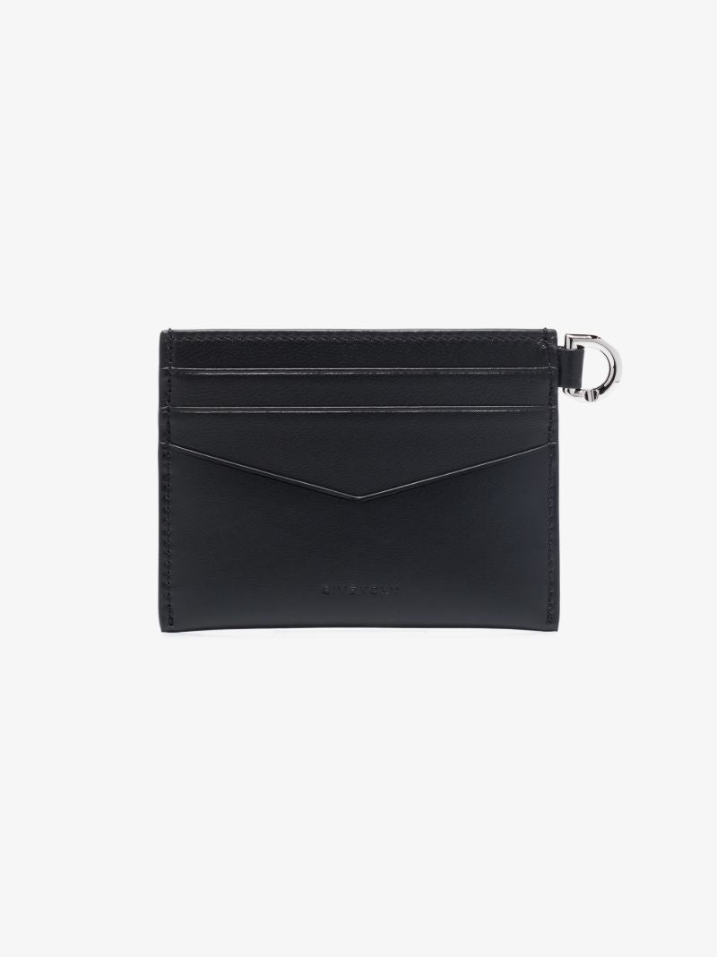Black 4g Box Leather Card Holder
