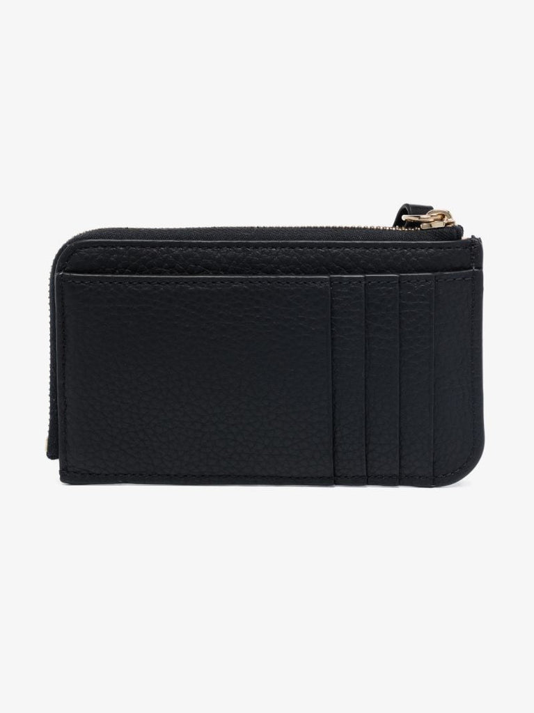 Black Alphabet Leather Wallet