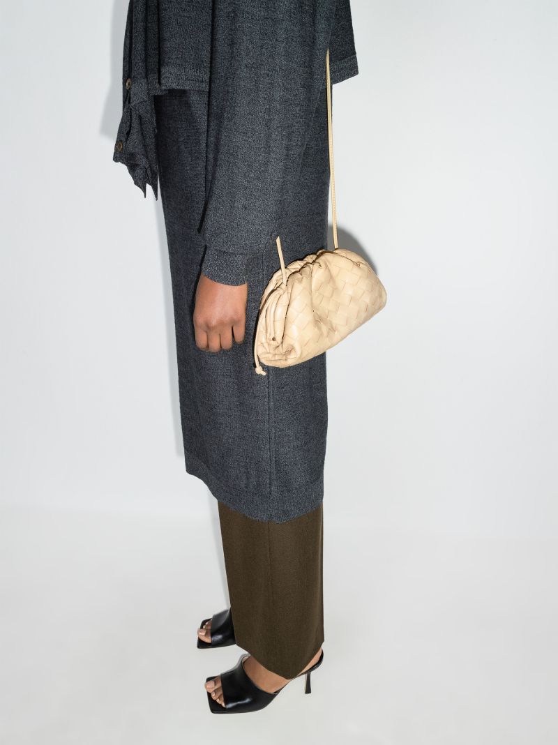 Neutral the Mini Pouch Leather Clutch Bag