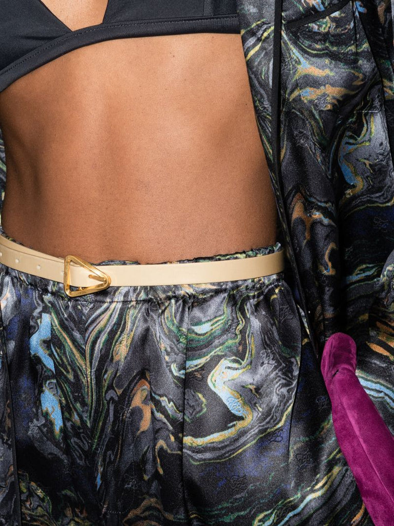 Neutral Grasp Leather Belt