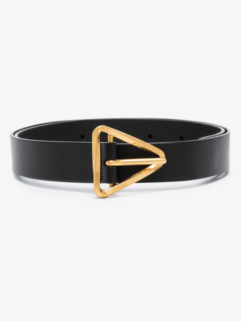 Black Grasp Leather Belt