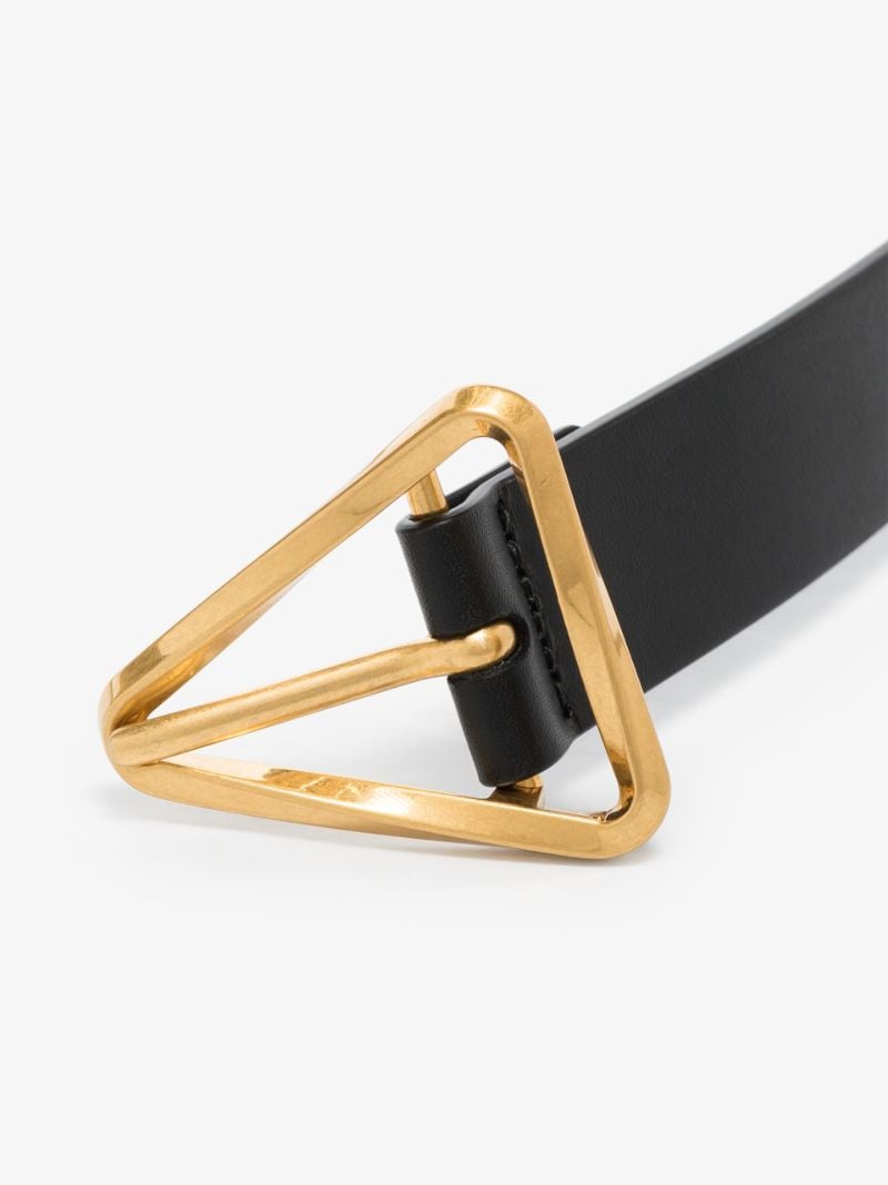 Black Grasp Leather Belt