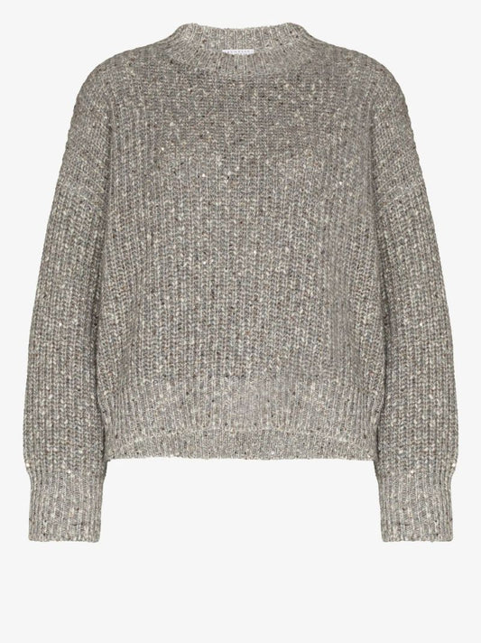 Sequinned Knit Sweater