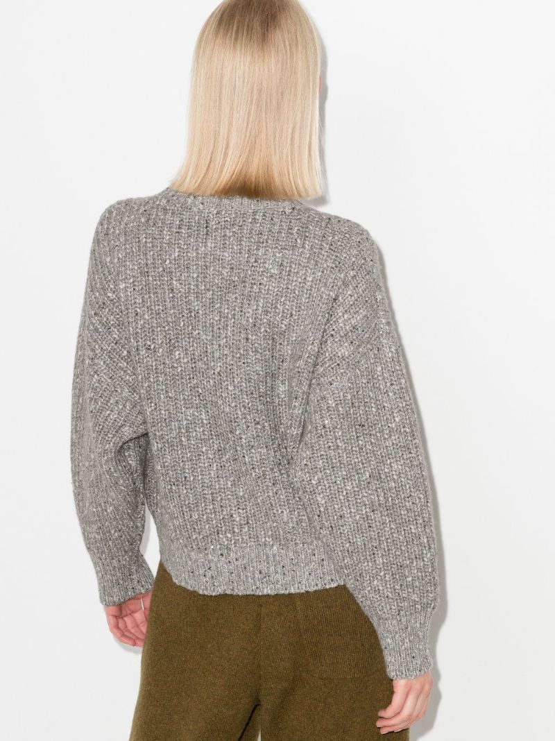 Sequinned Knit Sweater
