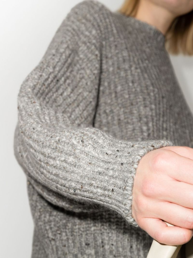 Sequinned Knit Sweater
