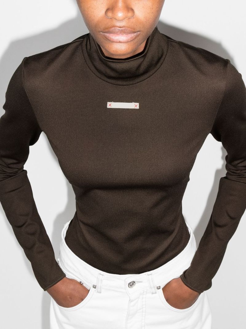 Logo High Neck Bodysuit