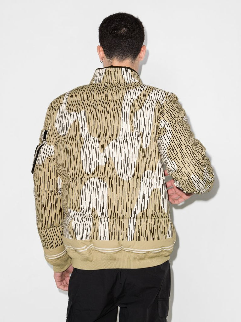 Naslan Light Watro Reflective Bomber Jacket