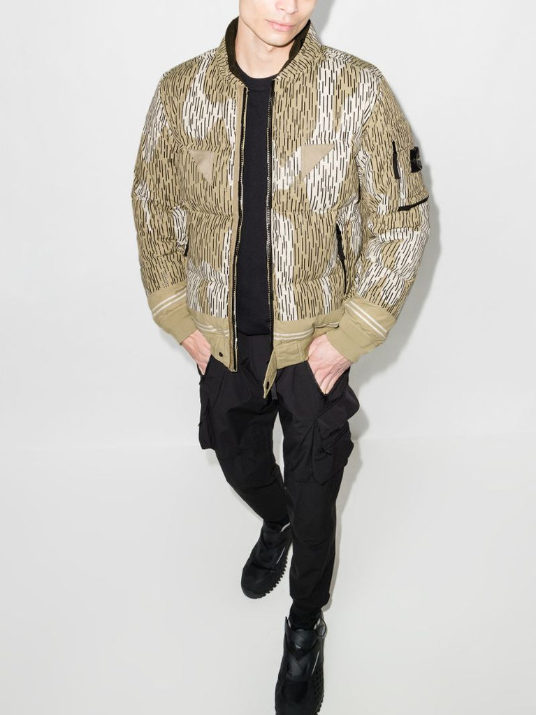 Naslan Light Watro Reflective Bomber Jacket