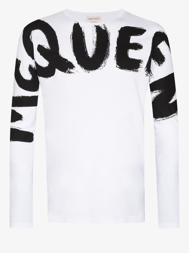 Graffiti Logo Long Sleeve T-shirt