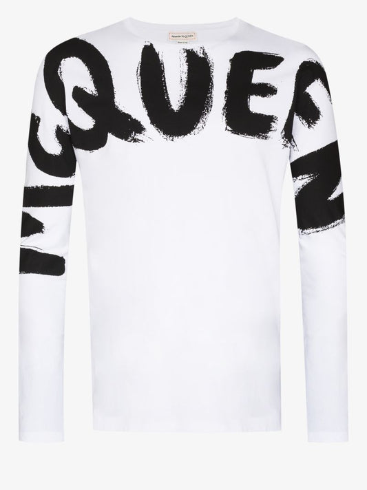 Graffiti Logo Long Sleeve T-shirt