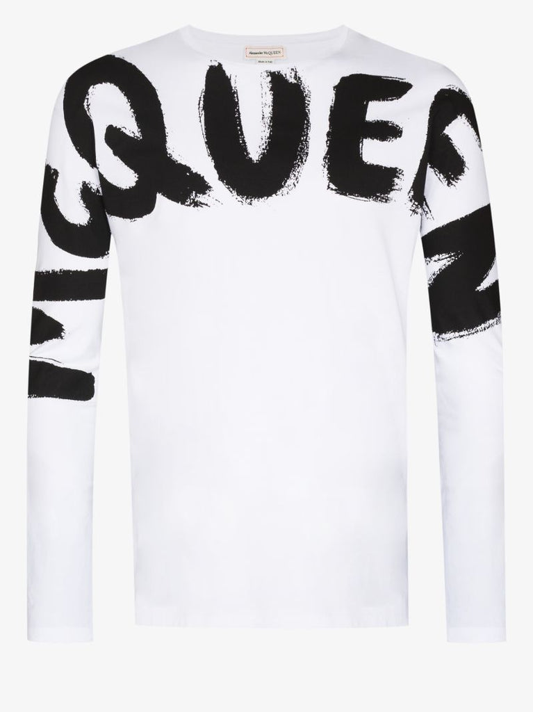 Graffiti Logo Long Sleeve T-shirt