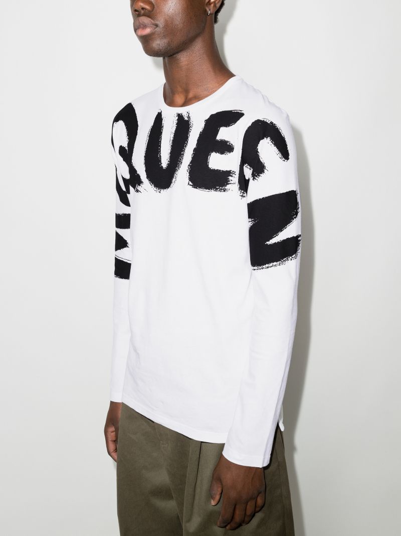 Graffiti Logo Long Sleeve T-shirt