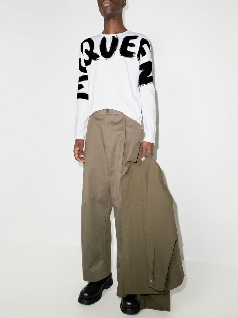 Graffiti Logo Long Sleeve T-shirt