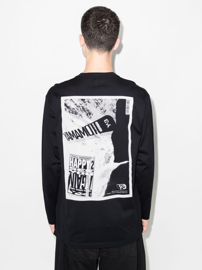 Graphic Print Long Sleeve T-shirt