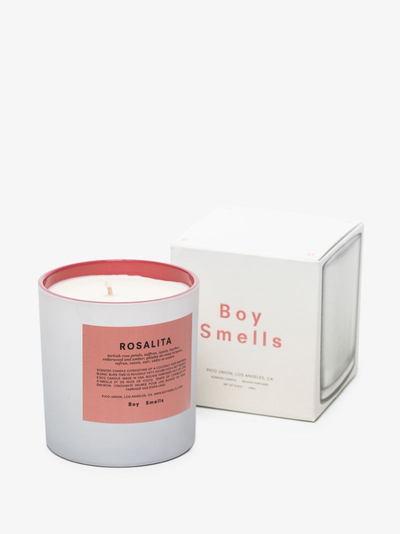 Grey Rosalita Pride Candle