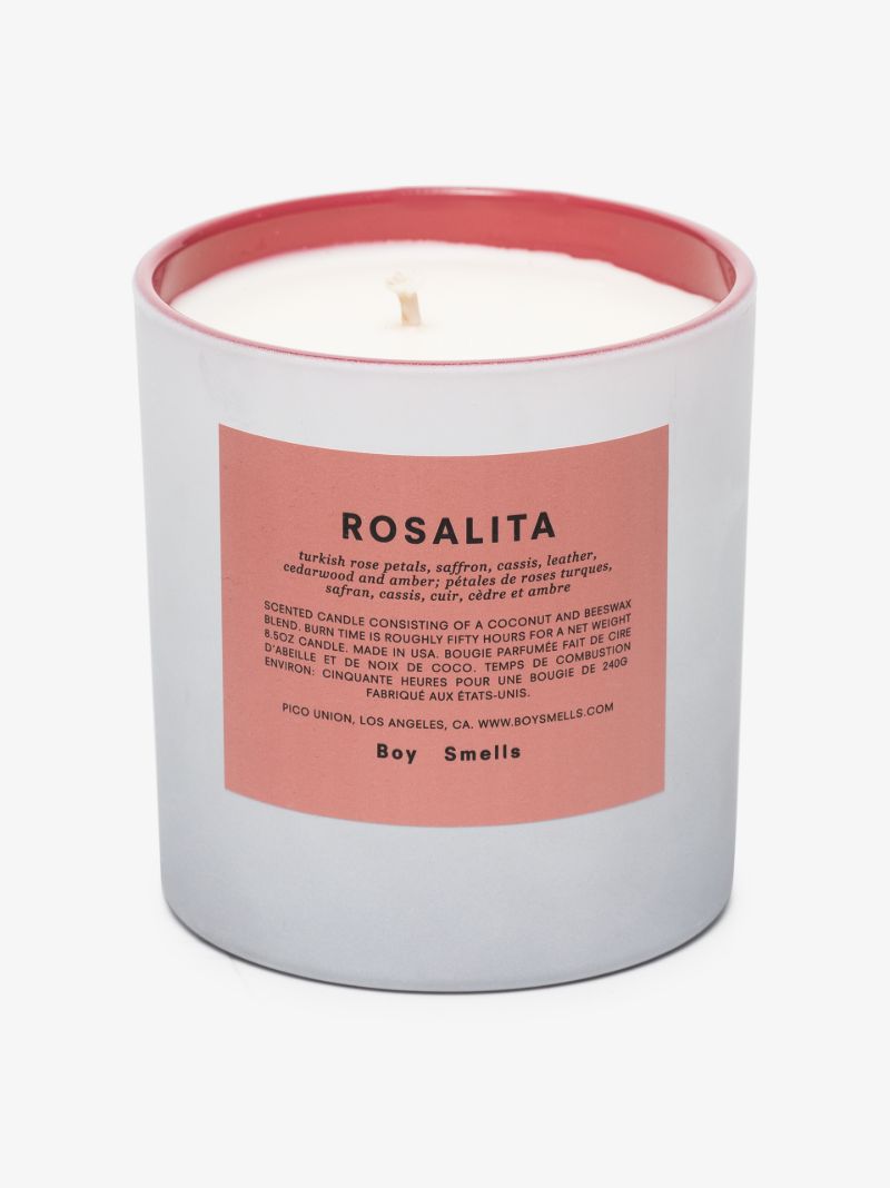 Grey Rosalita Pride Candle
