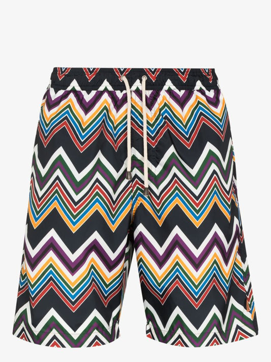 Zigzag Swim Shorts