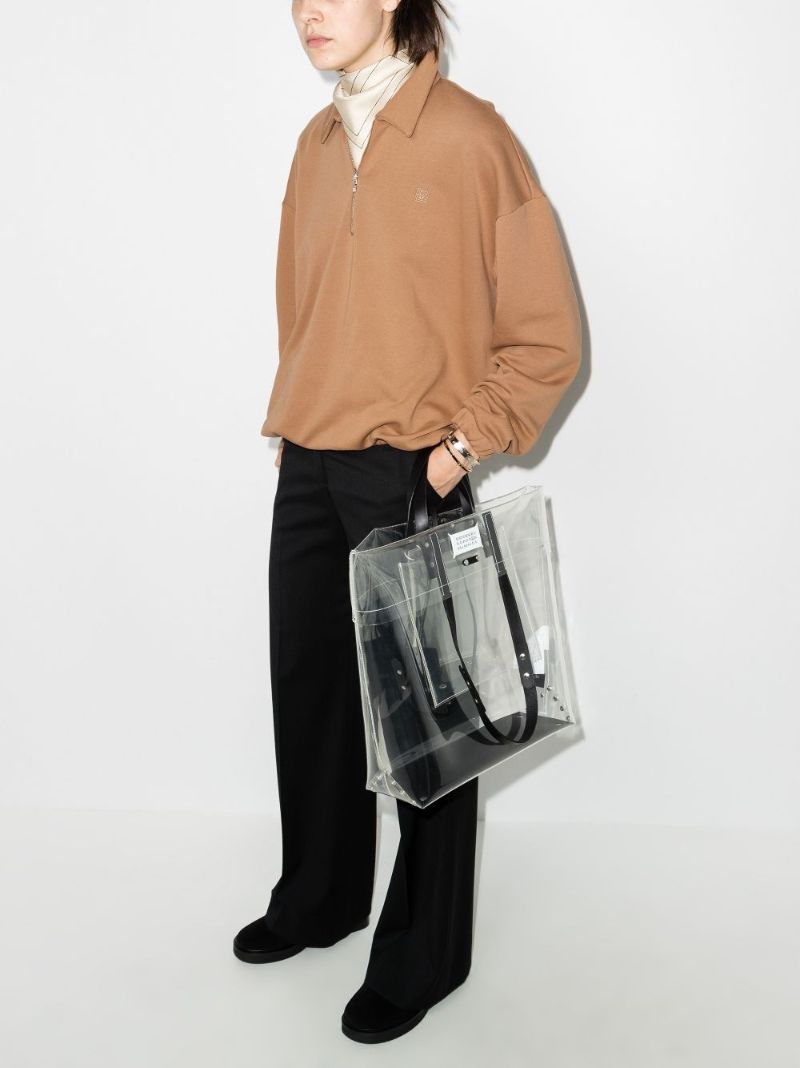Zip-up Cotton Sweatshirt