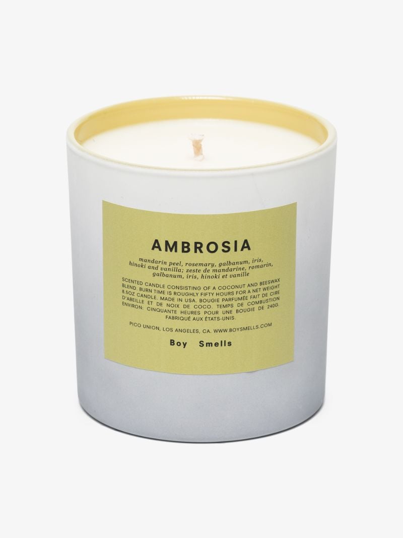 Grey Ambrosia Pride Candle