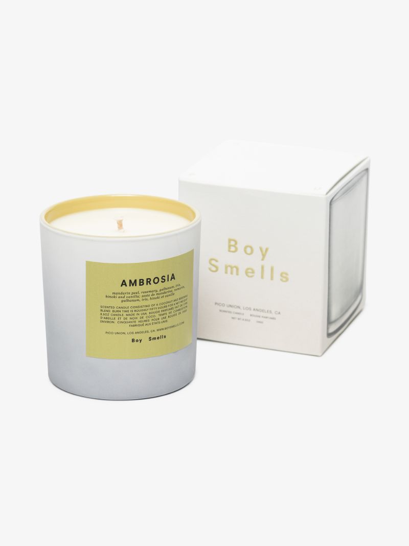Grey Ambrosia Pride Candle