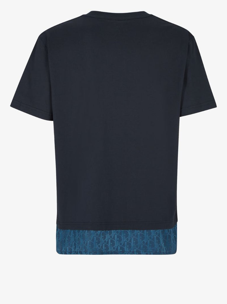 Oblique Motif Hem T-shirt