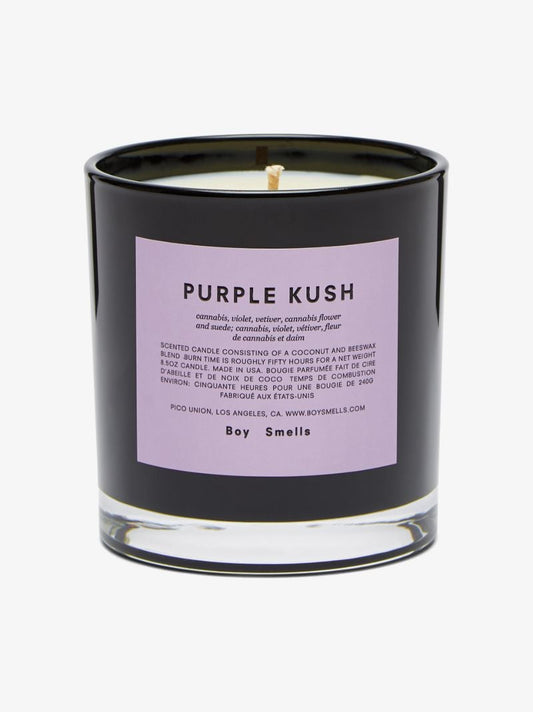 Black Purple Kush Candle
