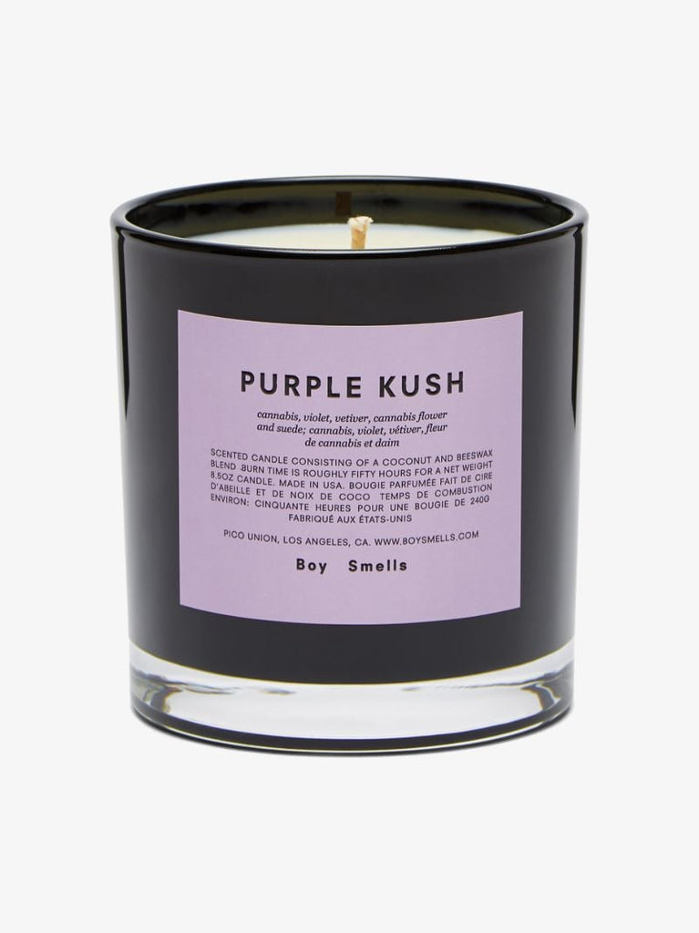 Black Purple Kush Candle