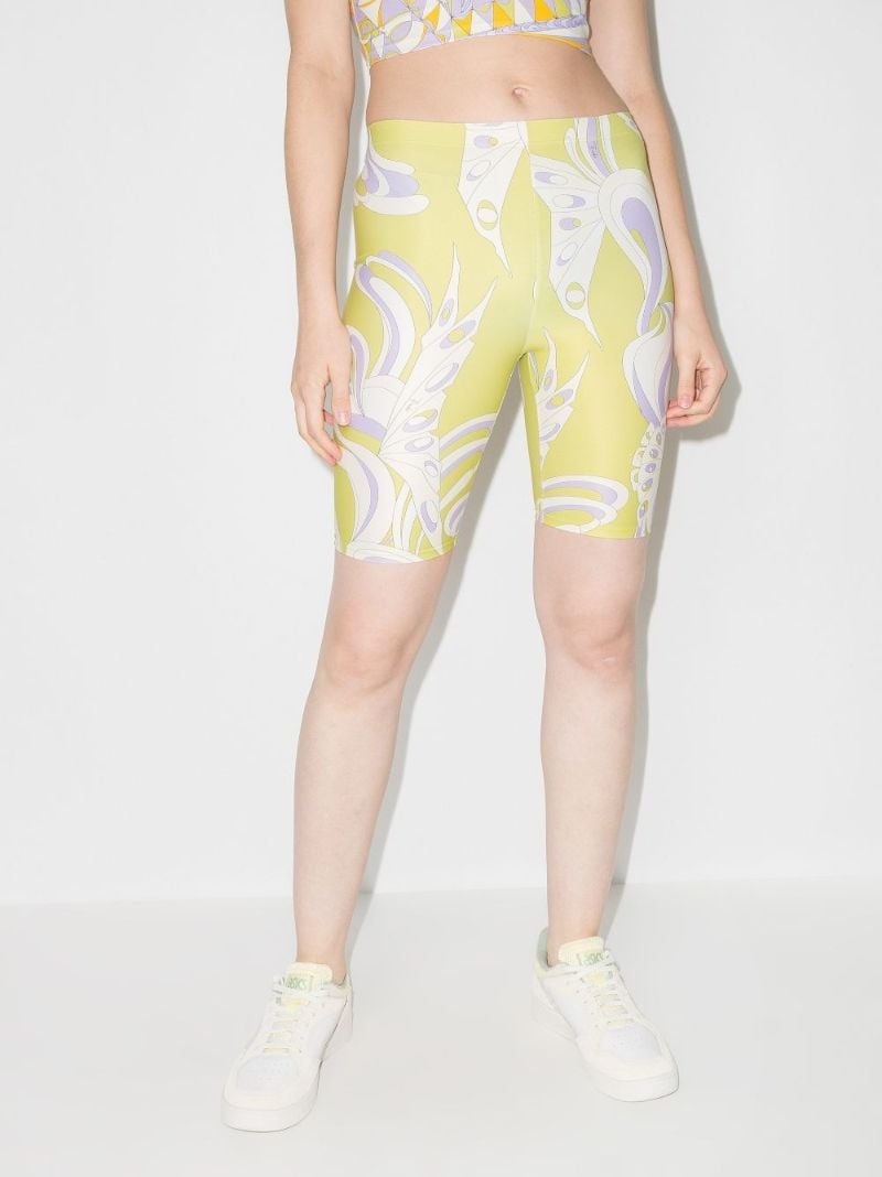 Farfalle Print Cycling Shorts