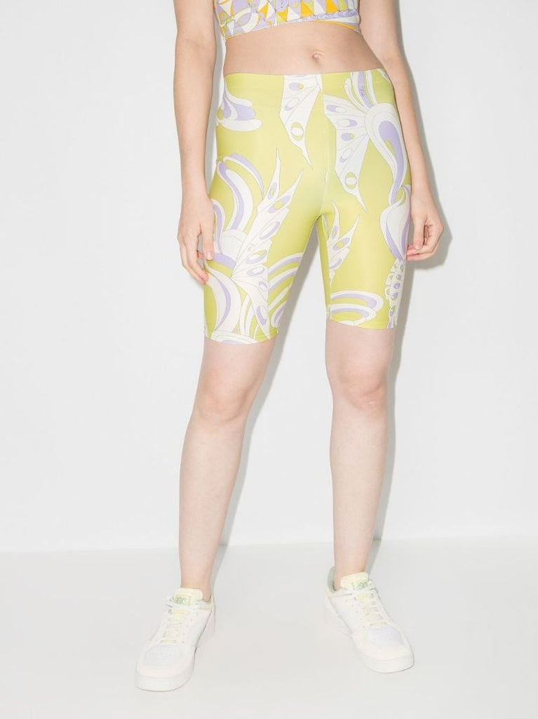 Farfalle Print Cycling Shorts