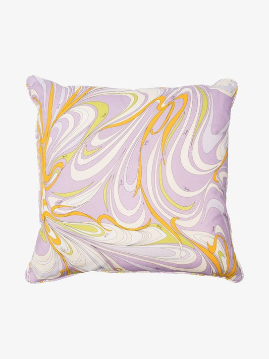 Lilac Onde Print Cushion