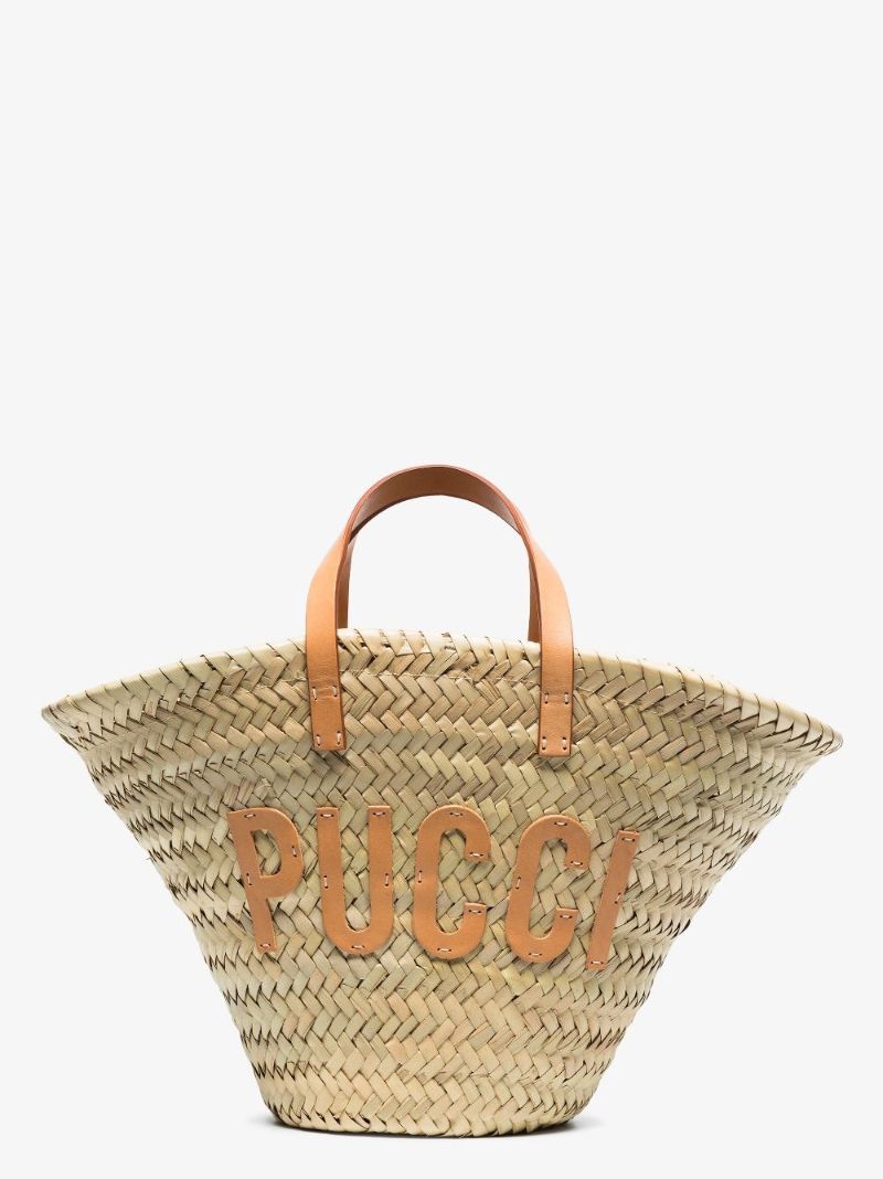 Neutral Logo AppliquÃ_x0083_Â© Basket Bag