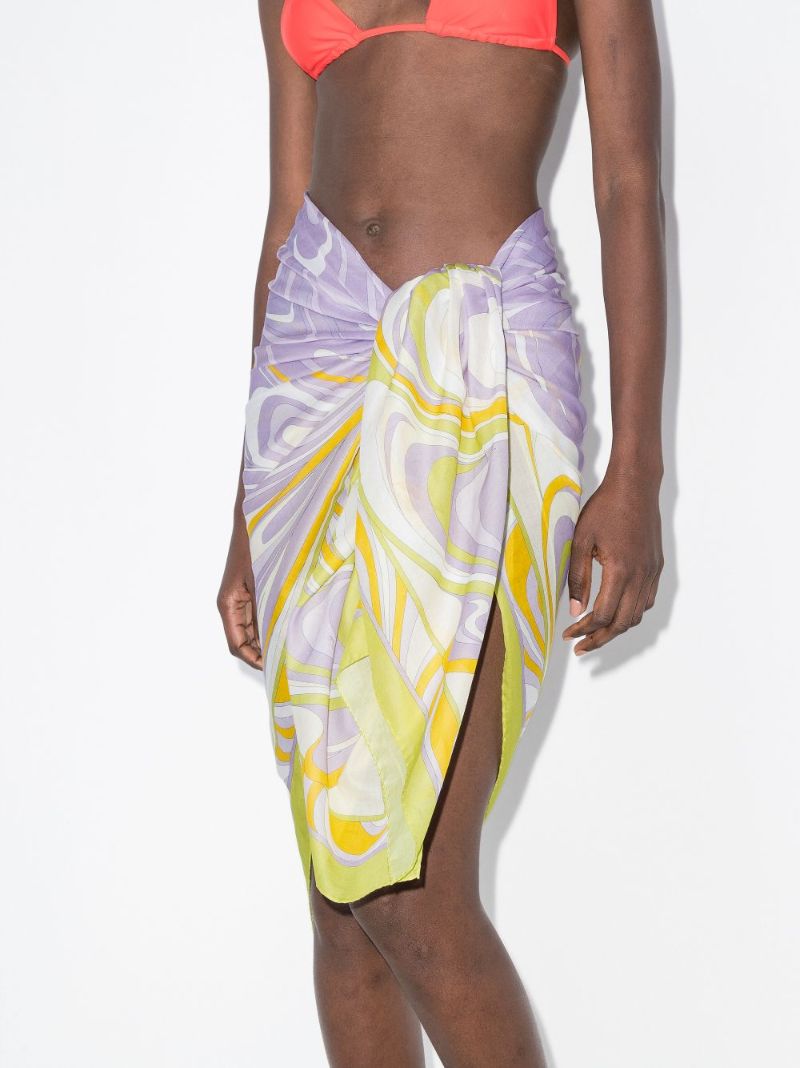 Onde Print Sarong