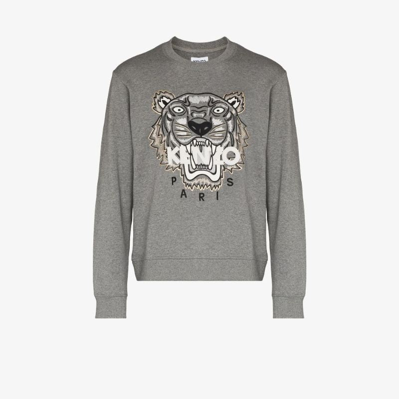 Embroidered Tiger Sweatshirt