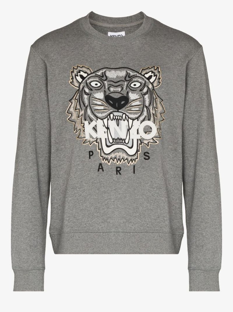 Embroidered Tiger Sweatshirt