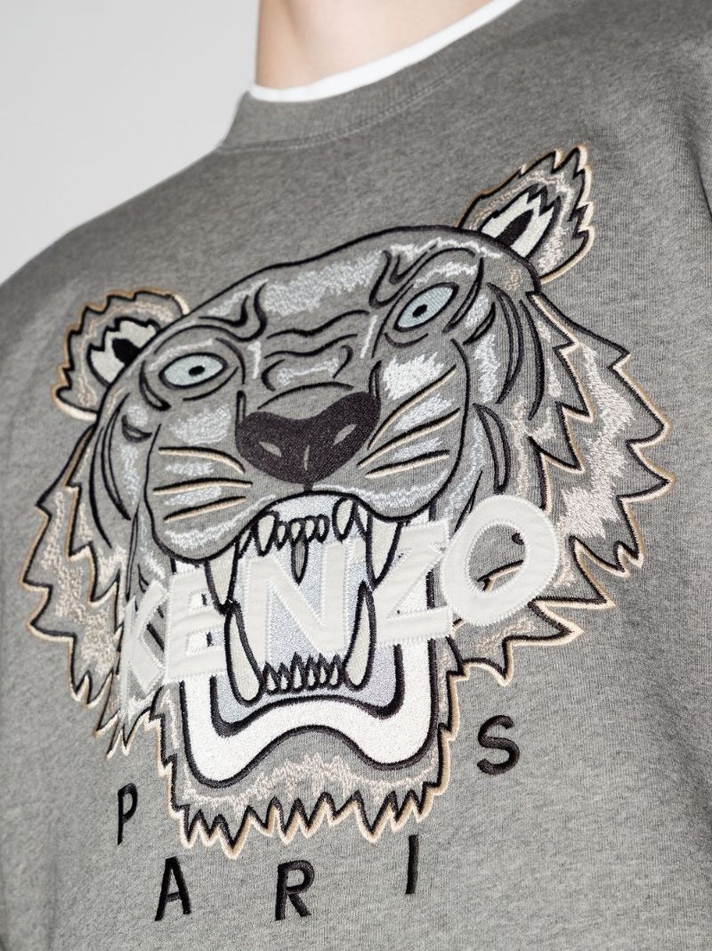 Embroidered Tiger Sweatshirt