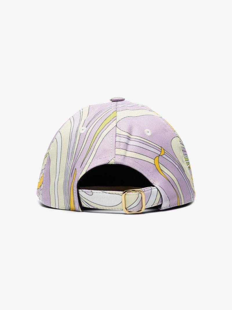 Lilac Nuages Print Baseball Cap
