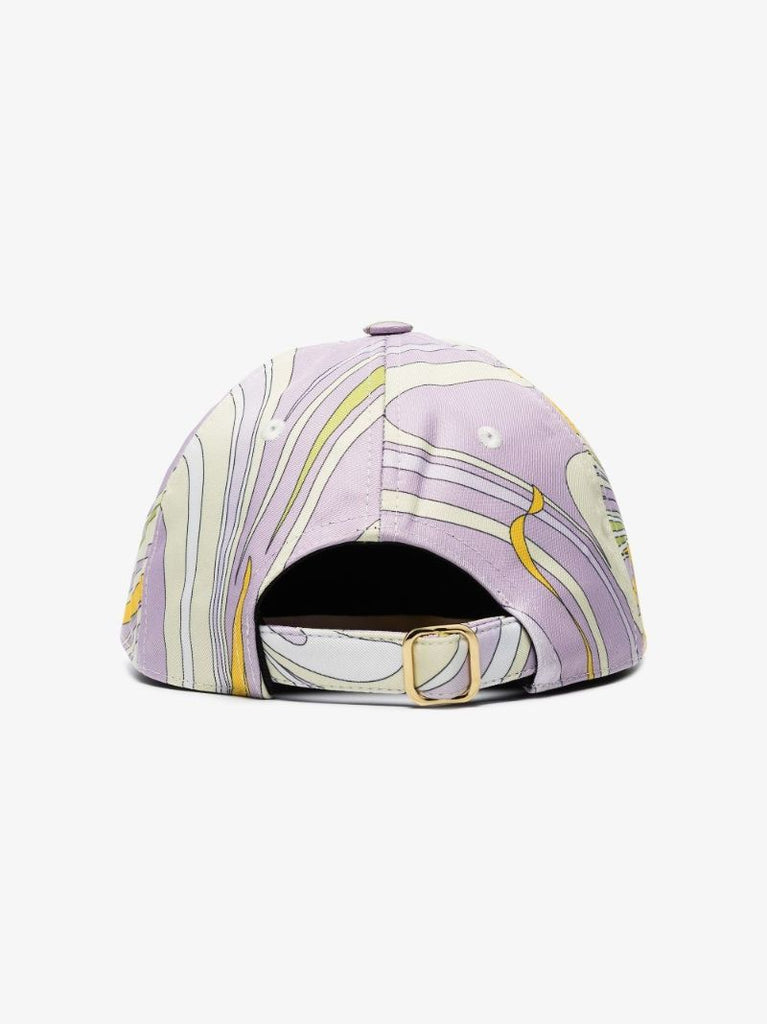 Lilac Nuages Print Baseball Cap