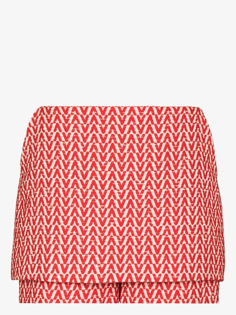 Optical Logo BouclÃ_x0083_Â© Mini Skirt