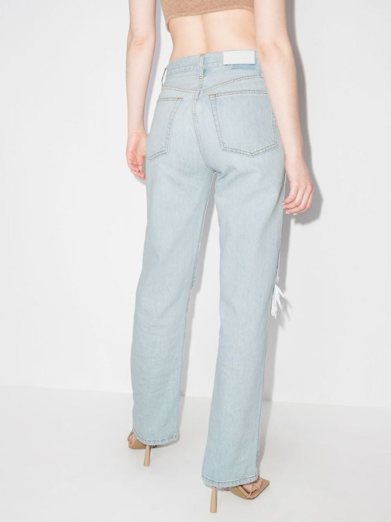 '90s Bleached High Waist Jeans